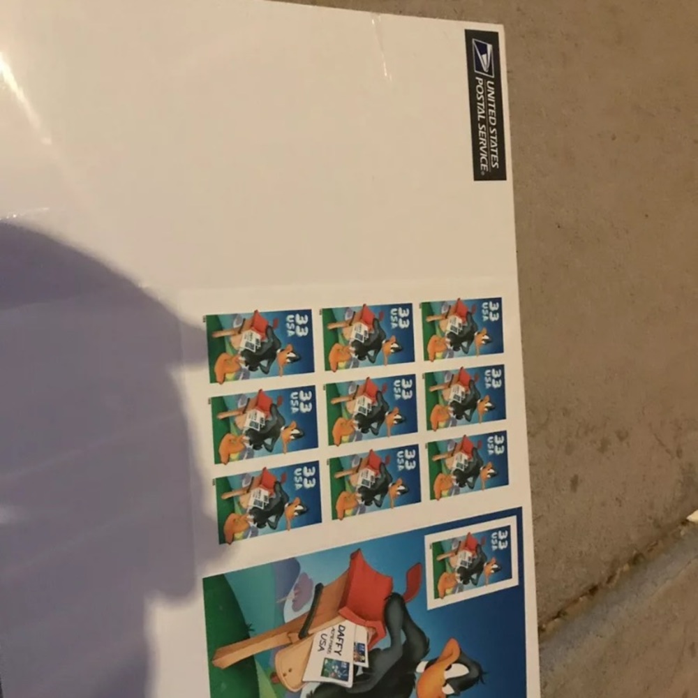 Daffy Duck 1999 Warner Brothers Die Cut Sheet